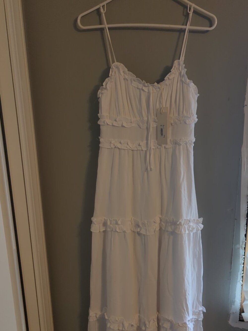 Alter'd State Maxi White Dress